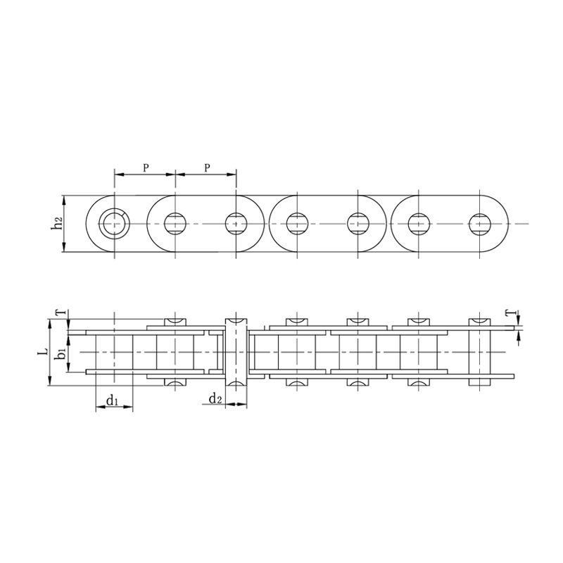 耐衝撃性のカスタマイズ可能な自動車エンジン タイミング チェーン