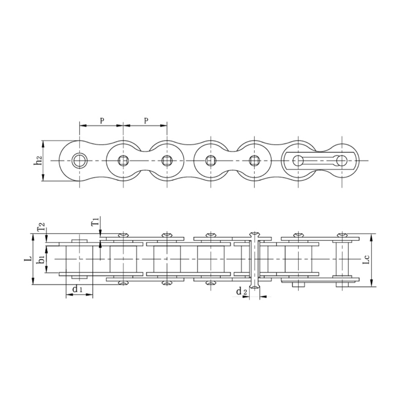Oリングバイクチェーン