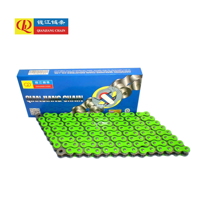 高品質の合金鋼の強力なヘビーデューティオートバイチェーン