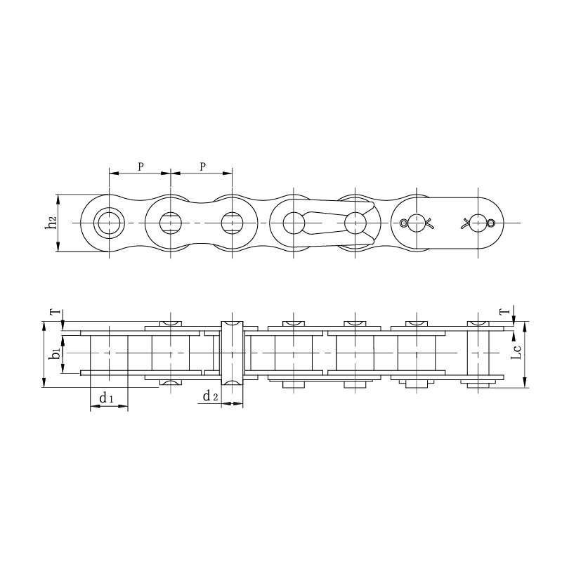 二輪車用標準チェーン