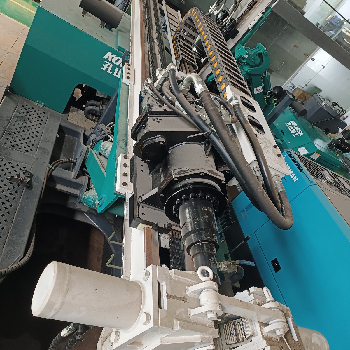 ロックボルトボール盤用高強度プレートチェーン